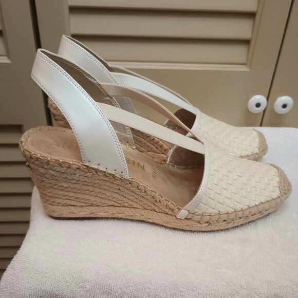 Anne Klein Shoes - Anne Klein Aneesa Wedge  Closed Toe Sandals Sz 8